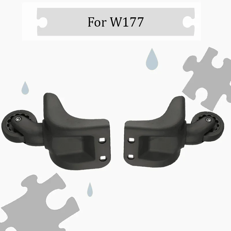 

For W177 Silent Travel Replacement Wheels - 360° Swivel Casters Ensure a Smooth and Silent Luggage Travel Experience