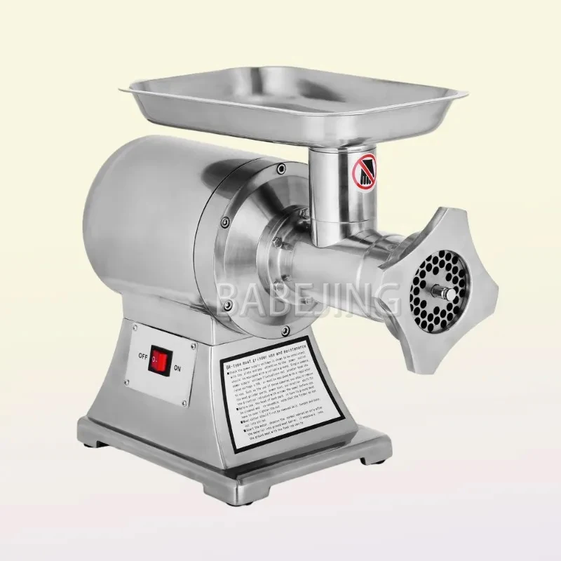 مفرمة لحم كهربائية تجارية من الفولاذ المقاوم للصدأ من BABEJING، مفرمة فلفل حار أوتوماتيكية صغيرة