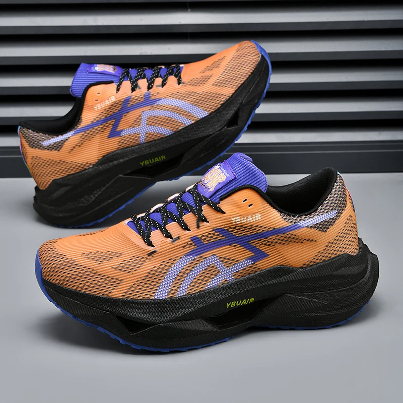 New Style Running Shoes for Men Shock-Absorbant Jogging Sneakers Breathable Popcorn Shoes Women Comfortable Outdoor Sneakers