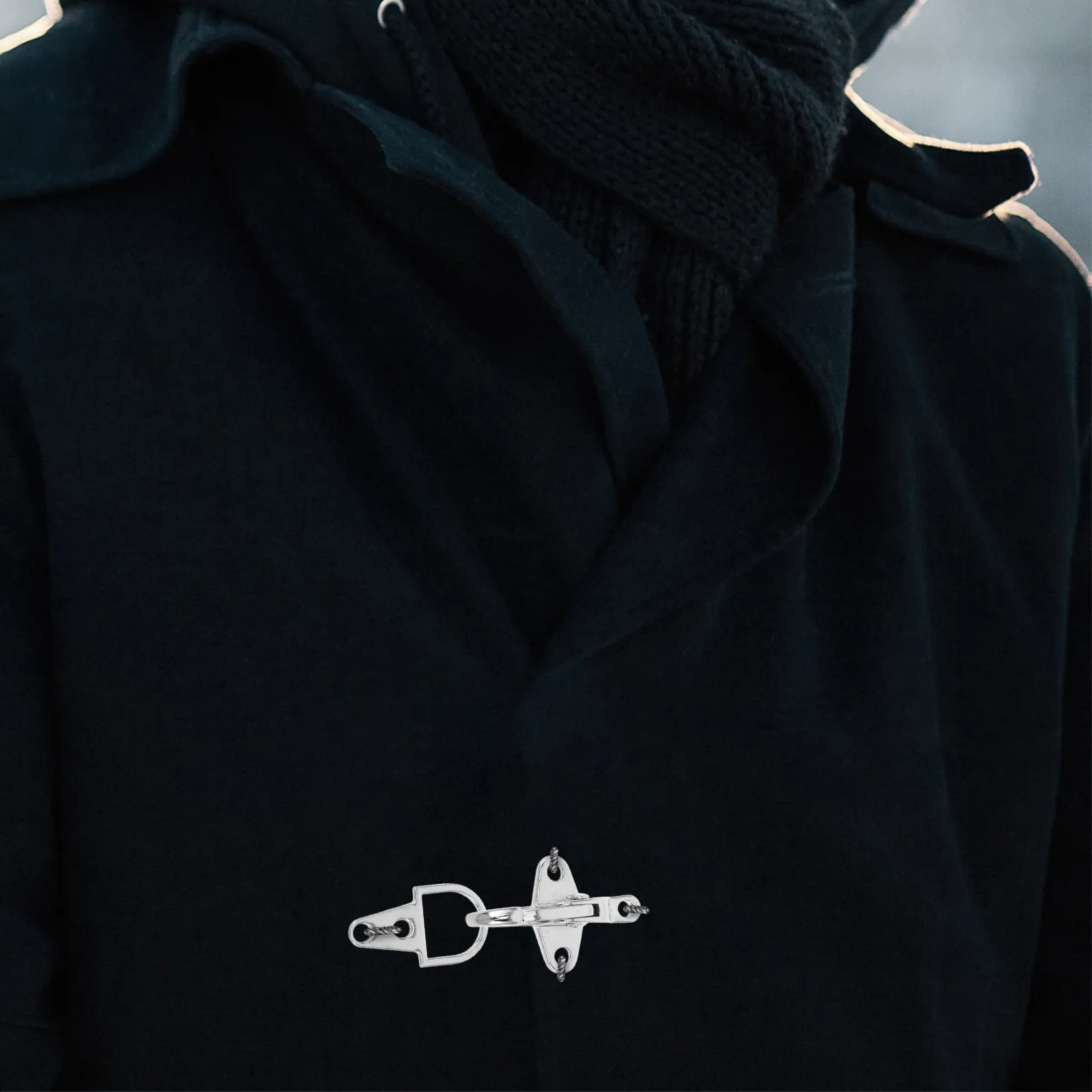 

1 Set Coat Replacement Metal Toggle Buckles Easy Use Snap Closures for Jackets Coats Bags Secure Metal Fashion Buckle