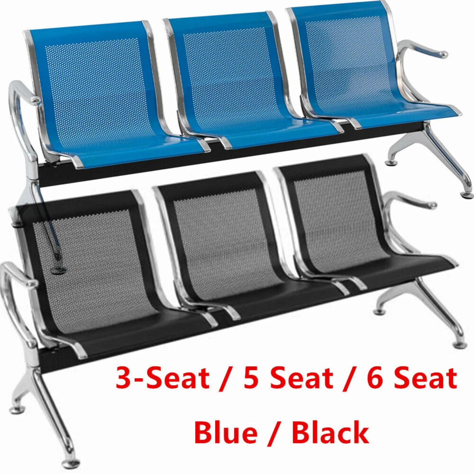 Waiting Chair Reception Room Guest Chair Airport Bench Office Bank Clinic Chair-