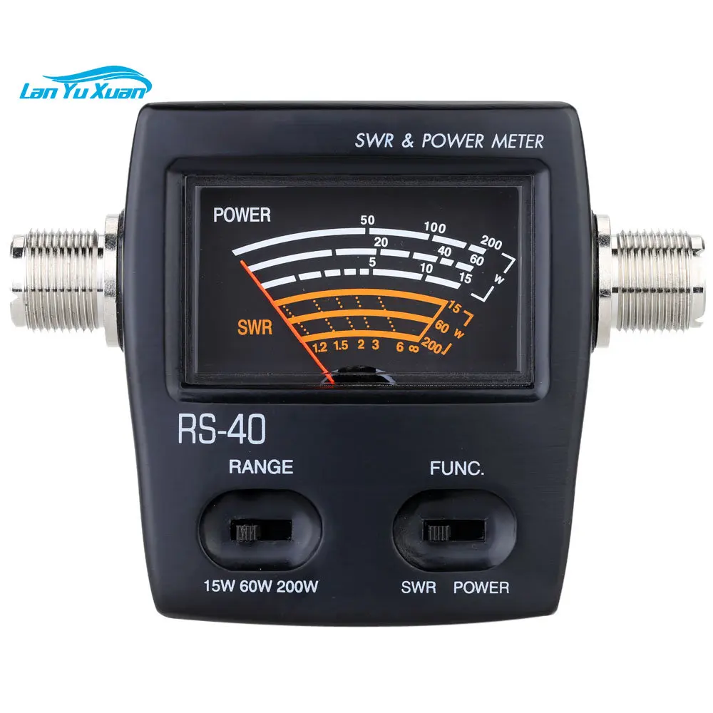 

Quality Power Meter SWR Standing Wave Ratio Watt Meter Energy Meters for HAM Mobile VHF UHF 200W