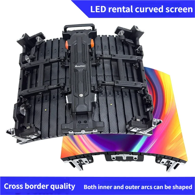 Shockproof Durable Structure 3.9mm Flatness Wide Application Large Venue LED Rental Display 1000cd Brightness 5 Year Warranty