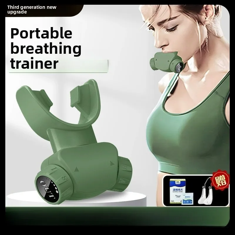 Breathing muscle trainer Breathing trainer, deep breathing trainer