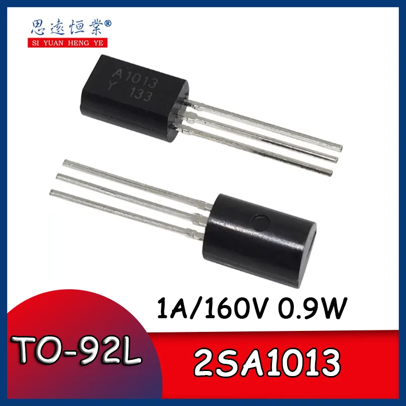 

20pcs 2SA1013 TO-92L 1A/160V 0.9W low power through-hole audio transistor A1013 PNP