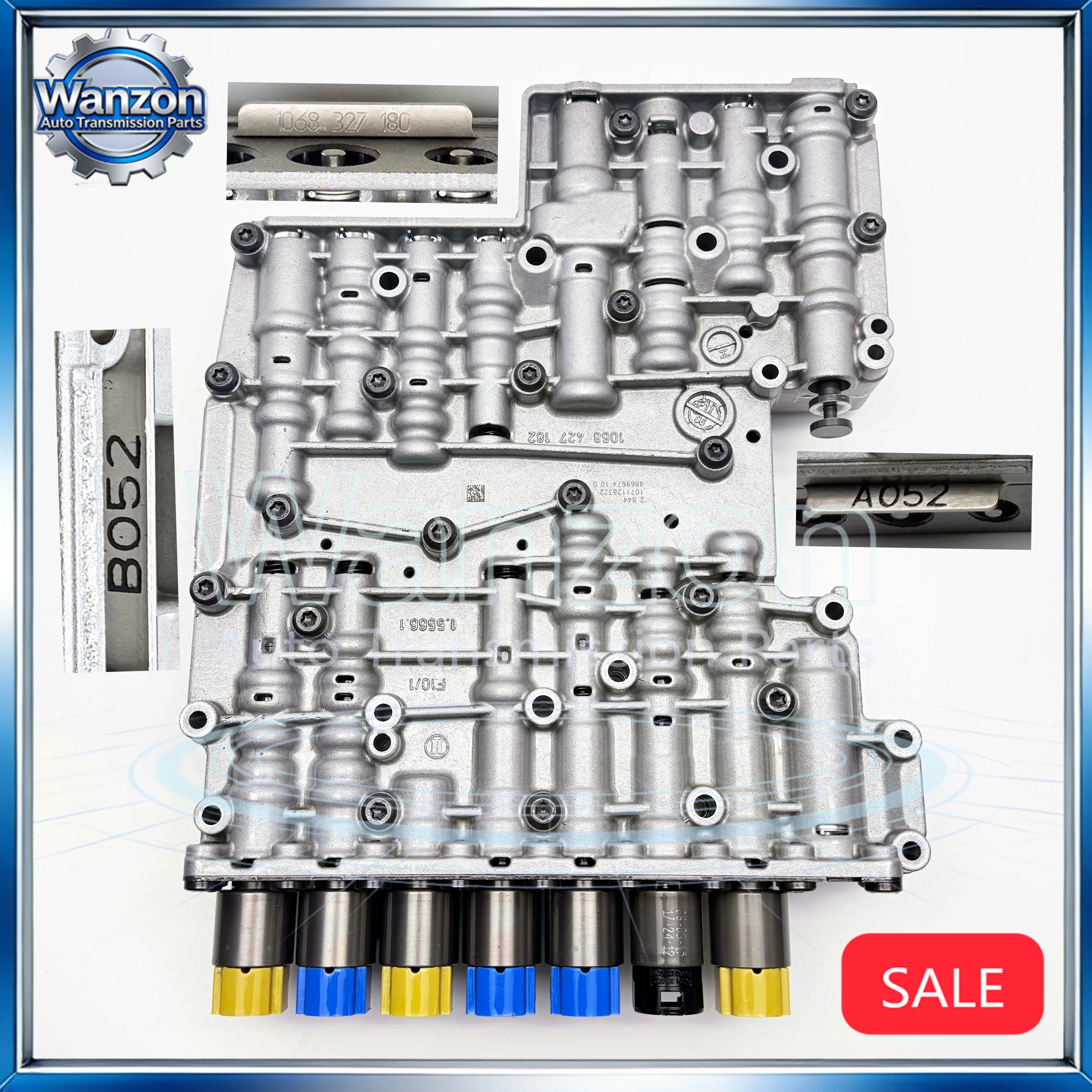 6HP19 6HP26 6HP32 1068327179 1068327180 A051 A052 Transmission Valve Body with Solenoid for BMW ZF6HP19 ZF6HP26 Car Accessories