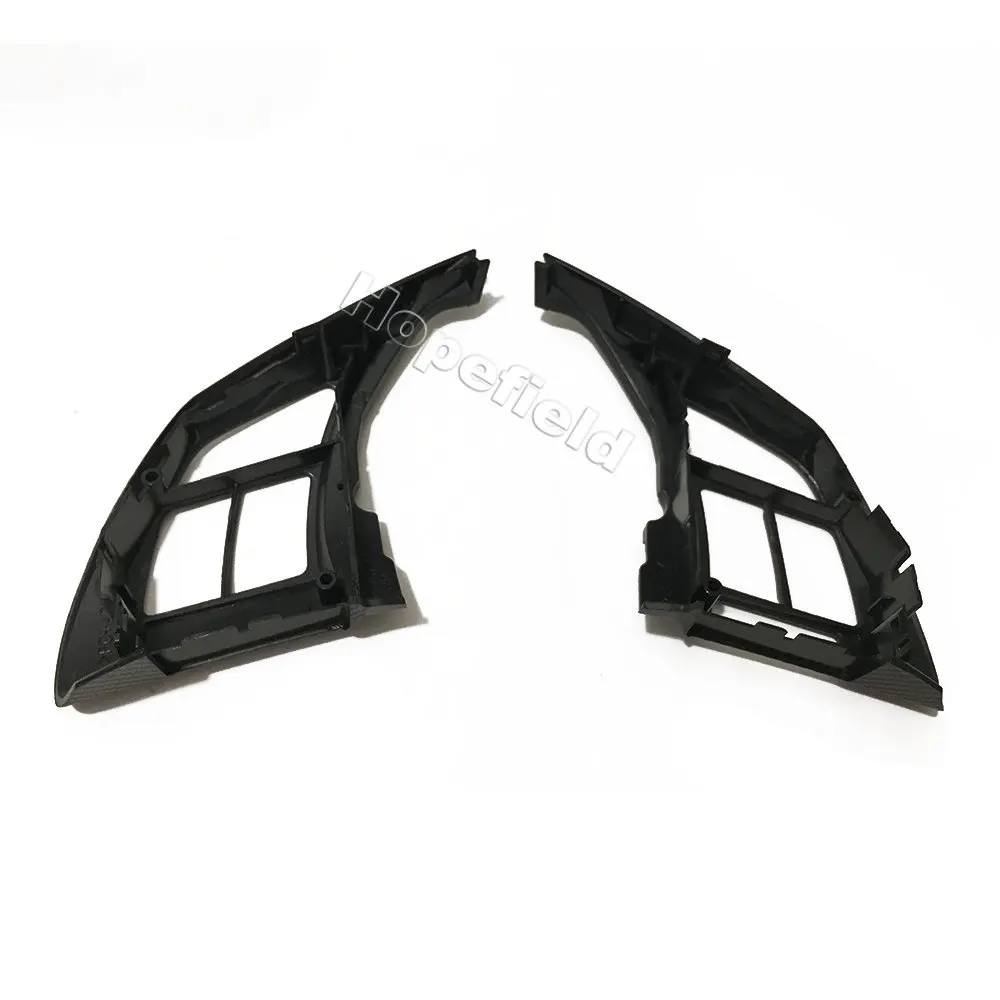Carbon Fiber Steering Wheel Switch Trim Cover Interior Panel Frame Decoration For mazda cx5 cx-5 KE 2012-2016 car accessories