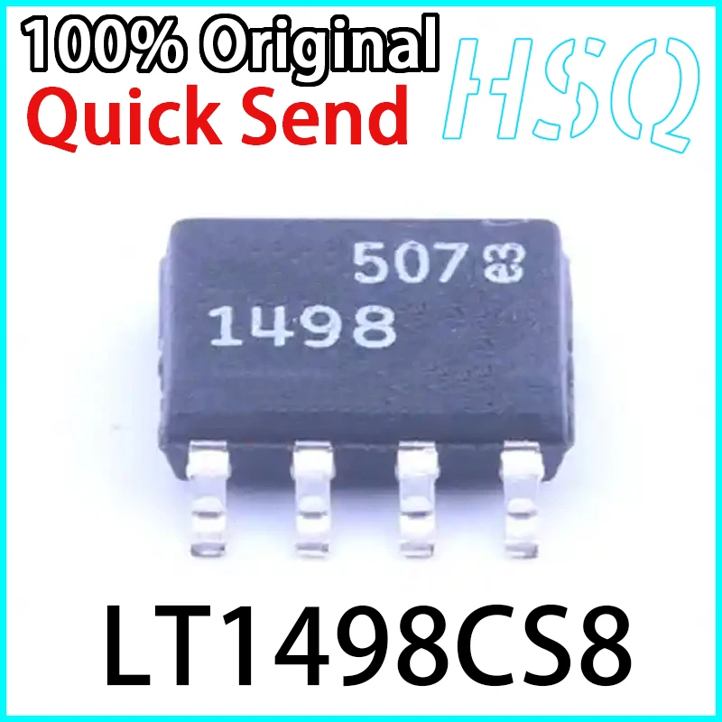 2PCS NEW LT1498CS8 1498 Operational Amplifier SOP-8 Packaging