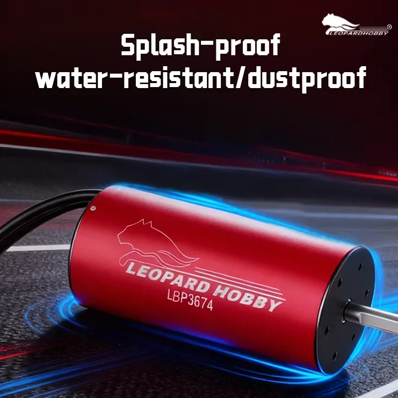 SkyDElLEOPARD HOBBY LBP3674 Brushless Input 1700KV 1900KV 2200KV Sensorless 4-pole Motor, Suitable For 1/10 RC Off-road Climbing