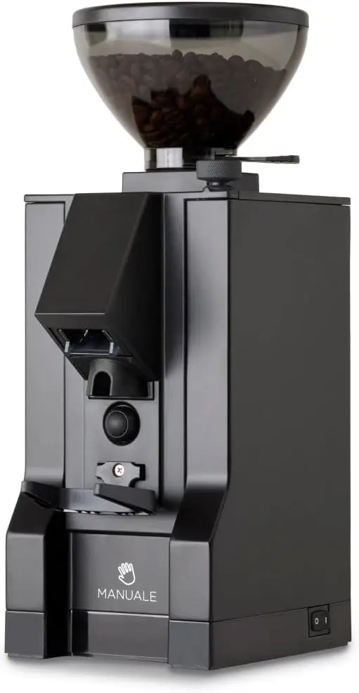 

Espresso Grinder | 150g | 50mm Steel Burrs | Stepless | Black