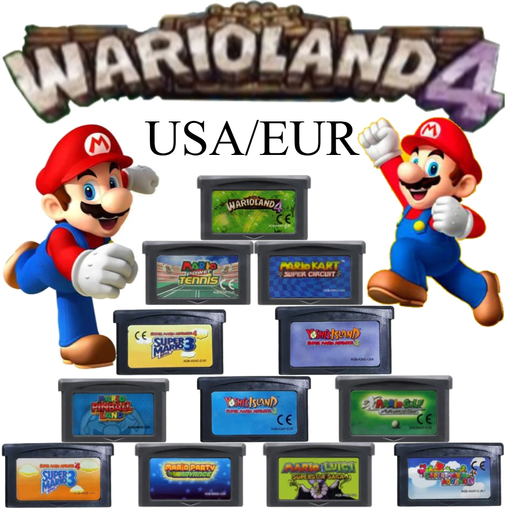 Eur/Usa Gba Mario G… - image