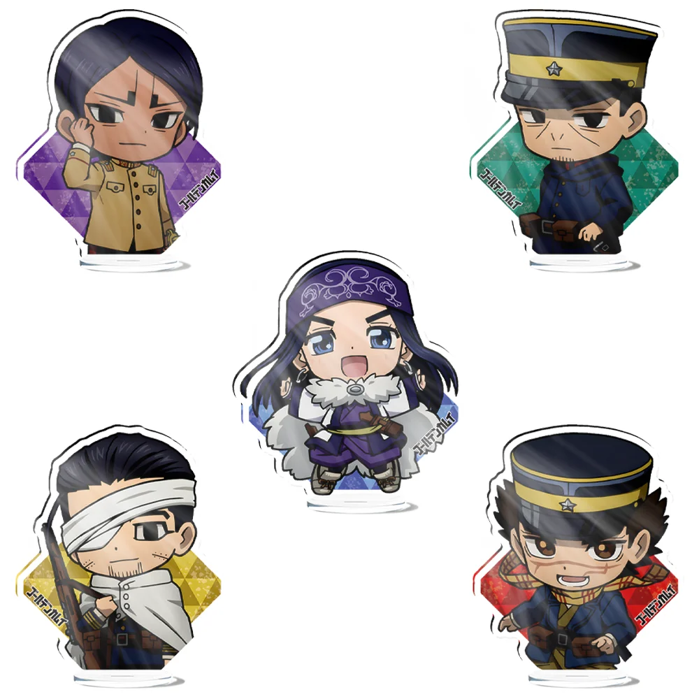 

Golden Kamuy Figure Saichi Sugimoto Asirpa Otonoshin Koito Hyakunosuke Ogata Yoshitake Shiraishi Acrylic Stand Model Plate Gifts