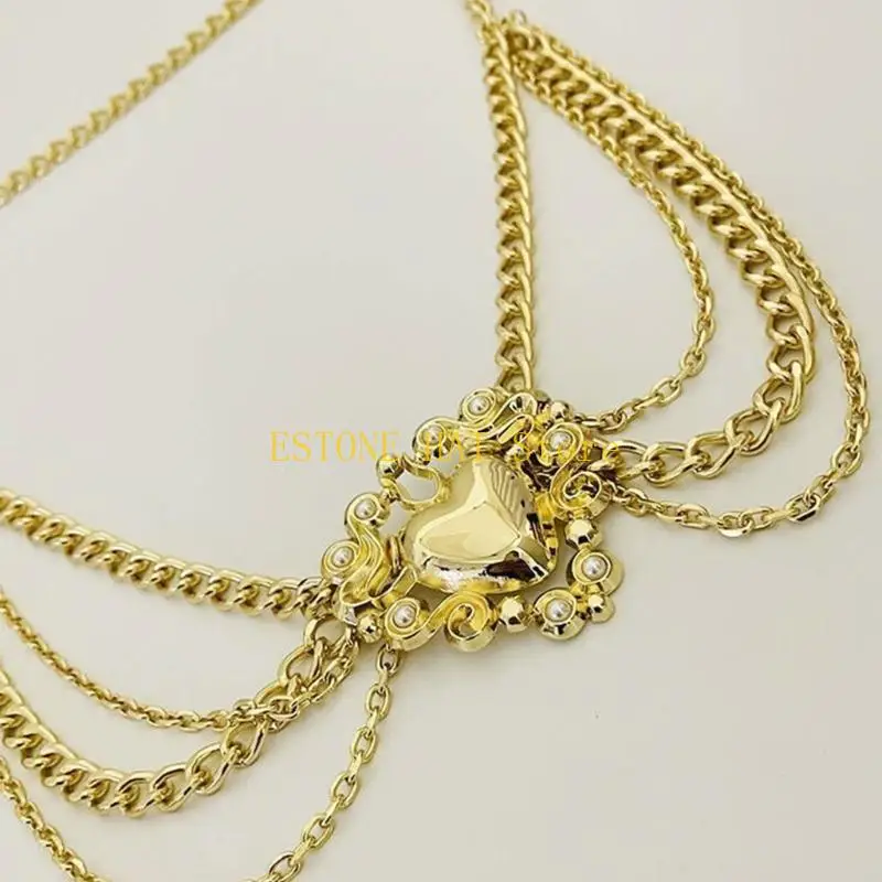 

49MF пояс-цепочка в форме сердца, женский пояс-цепочка, корсет, пояс, юбка, украшения на талию