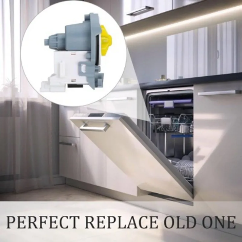 W10876537 Dishwasher Drain Pump Replacement - Compatible with Whirlpool W10724439, AP6004843