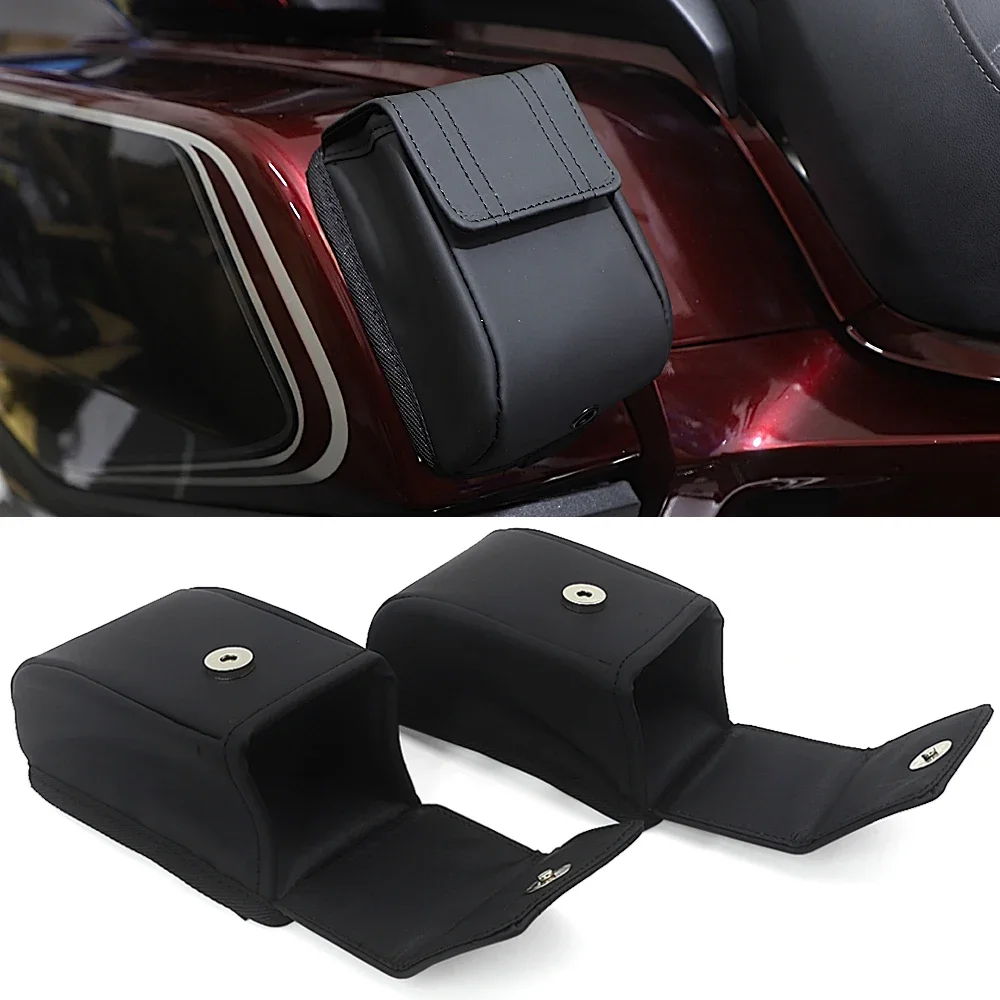 Motorcycle Trunk Luggage Cases Tool Bag Pouch Storage Bags Case For Honda Goldwing GL1500 GL1800 GL 1800 F6B 2018-2021