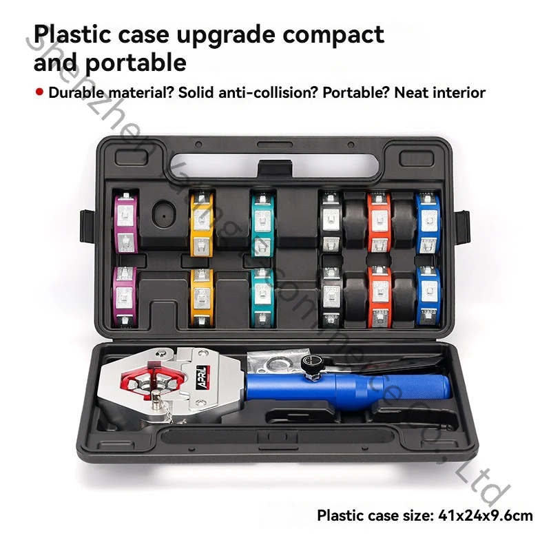 

Портативный гидравлический пресс для обжима шлангов автомобильных кондиционеров, обжимные клещи, гидравлические клещи для пивных трубок