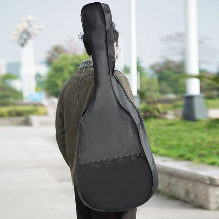 Oxford Fabric Guitar Bag Soft Double Shoulder Straps Padded Acoustic Guitar Waterproof Backpack Instrument Bags Case Guitar