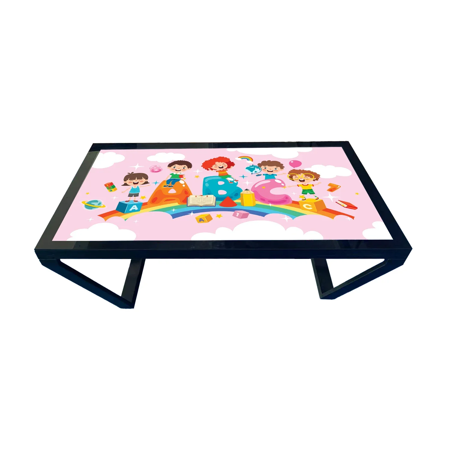 2026 55 Inch Kid Children Interactive Smart Games Table with Touch Screen