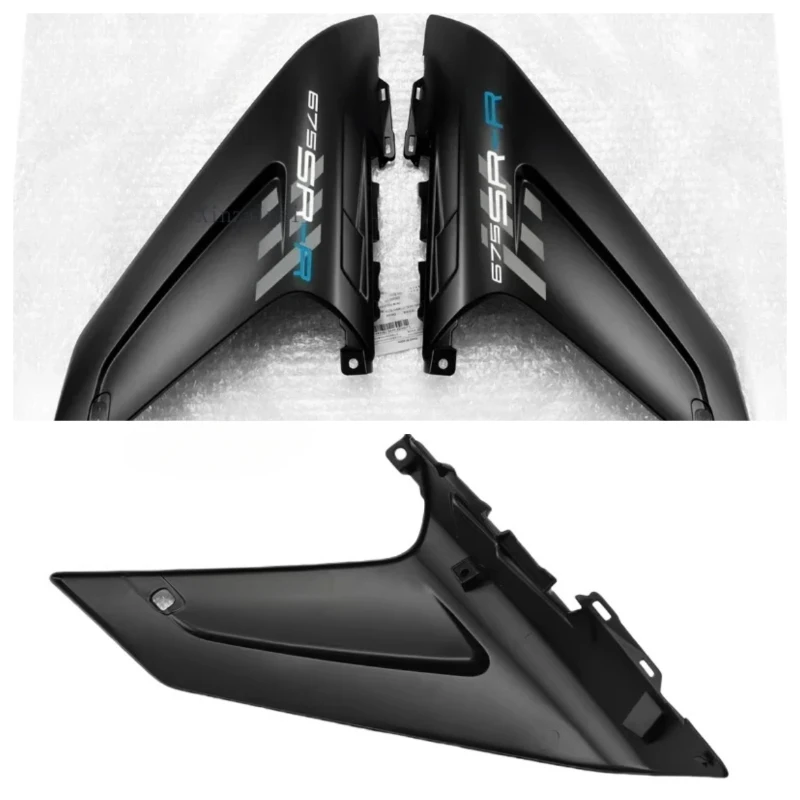 For CFMOTO 675SR 675SR-R Motorcycle Fixed Wing Guide Cover Wing Decorative Panel Wind Blade Plastic Shell Protective Panel