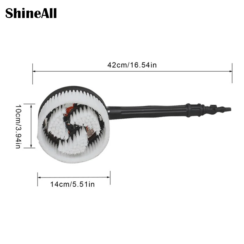 KARCHER LAVOR car wash brush cleaning machine brush car wash machine high-pressure drive rotating flexible round brush image 2