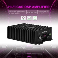 12V 4-way Professional DSP Car Amplifier MAX 80*4W High-power High Fidelity Stereo Audio Android Car Audio System Subwoofer