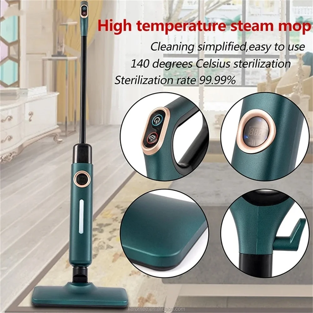 High Temperature Steam Mop New Household Multifunctional Sterilization and Mite Removal Steam Cleaner Electric Steam Mop