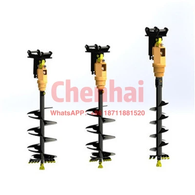 Pile Foundation Drilling Rock Auger Auger Drilling Machine Mini Digger Earth Auger Drill