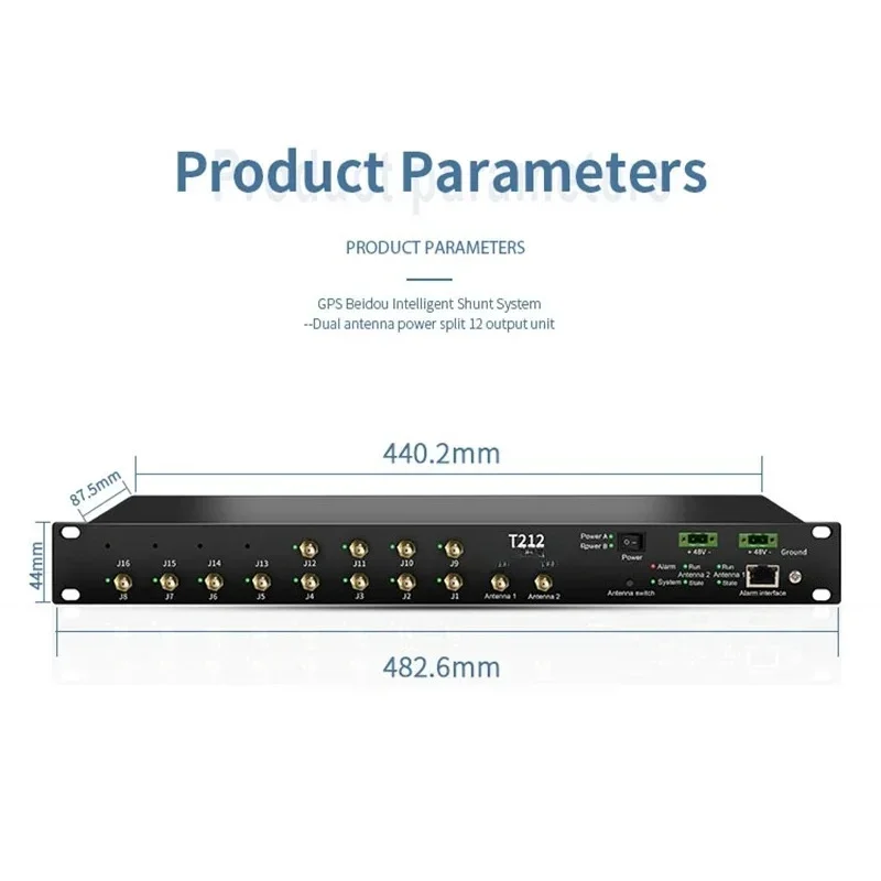 12 way GPS distribution system GPS Splitter splitter gps divider with 2 way antenna input | T212