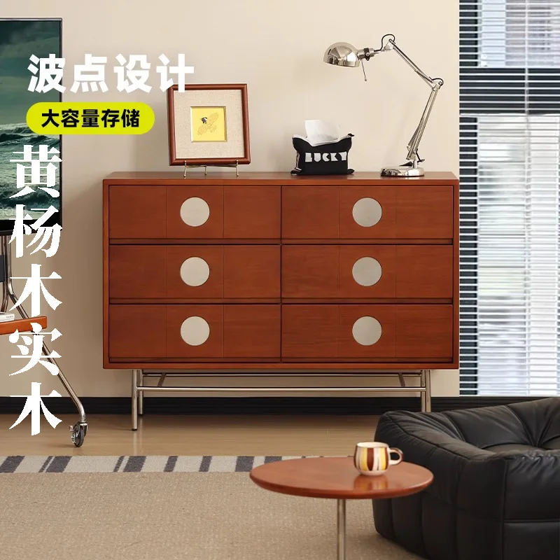 

Шкаф из массива самшита большой вместимости, прикроватная тумбочка для спальни, приставной шкафчик для гостиной у дивана