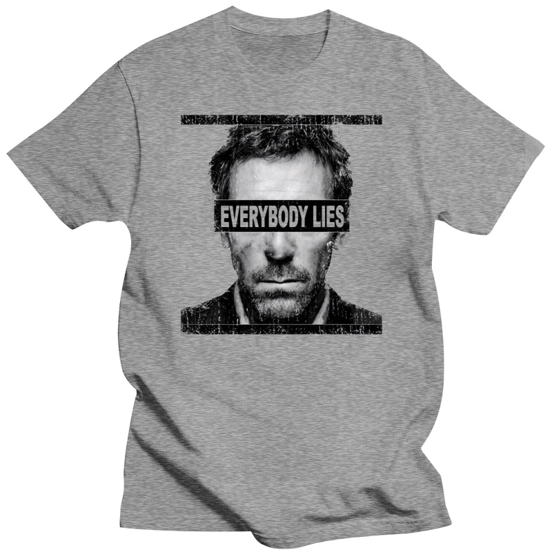 Everybody lies dr house t shirt cult fun Dr. series size s m l xl xxl