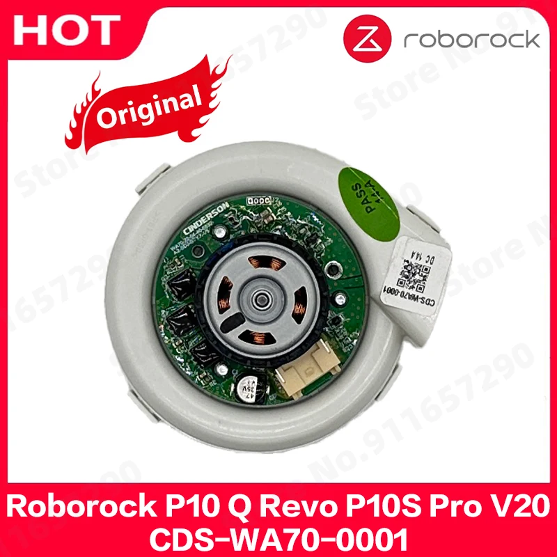 

New Original Fan Engine For Roborock P10 Q Revo P10S Pro V20 Vacuum Turbine Motor Robotic Vacuum Cleaner CDS-WA70-0001