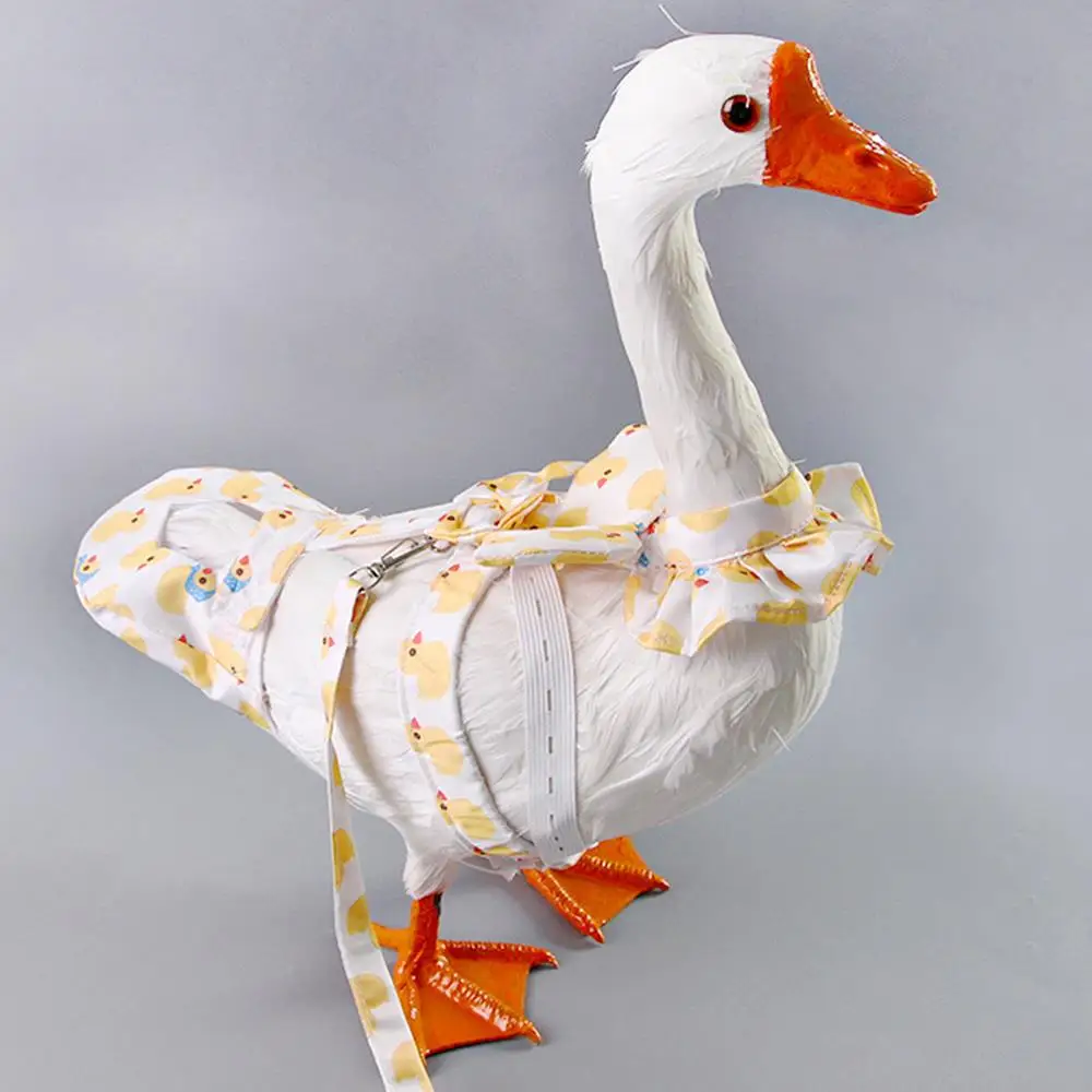 Hühner- und Enten-Zugleine, verstellbare Haustierkleidung, niedliche Haustierausflüge, Windel, Haustierbedarf, Vogelzubehör für größere Papageien – Detail 12