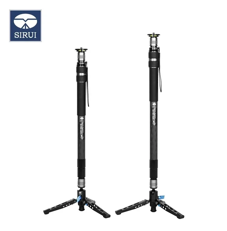 One-Step Height Height Adjustment Video Tripod Carbon Fiber Monopod for Iphone Sumsang Camera Tripod