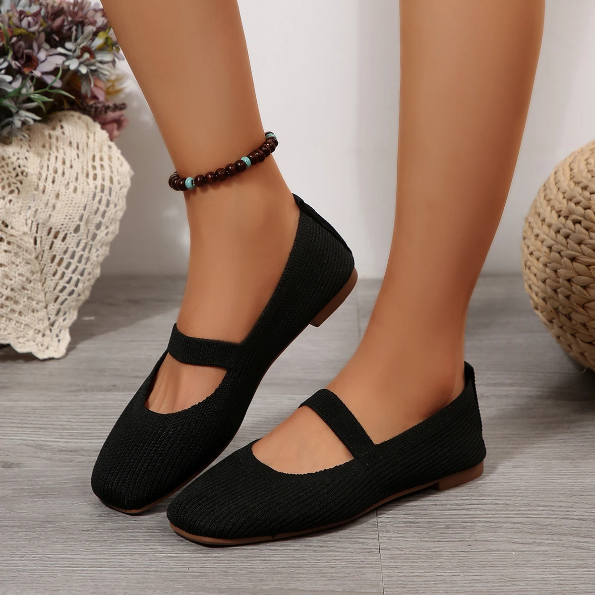 Neue Modische Komfortable Mesh Flache Müßiggänger Retro Atmungsaktive Casual Frauen Leichte Flache Schuhe Zapatos De Mujer – Detail 10