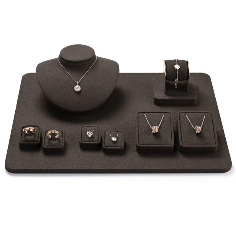 

High-end jewelry display props necklaces, rings, bracelets, jewelry display stand, counter accessory display stand