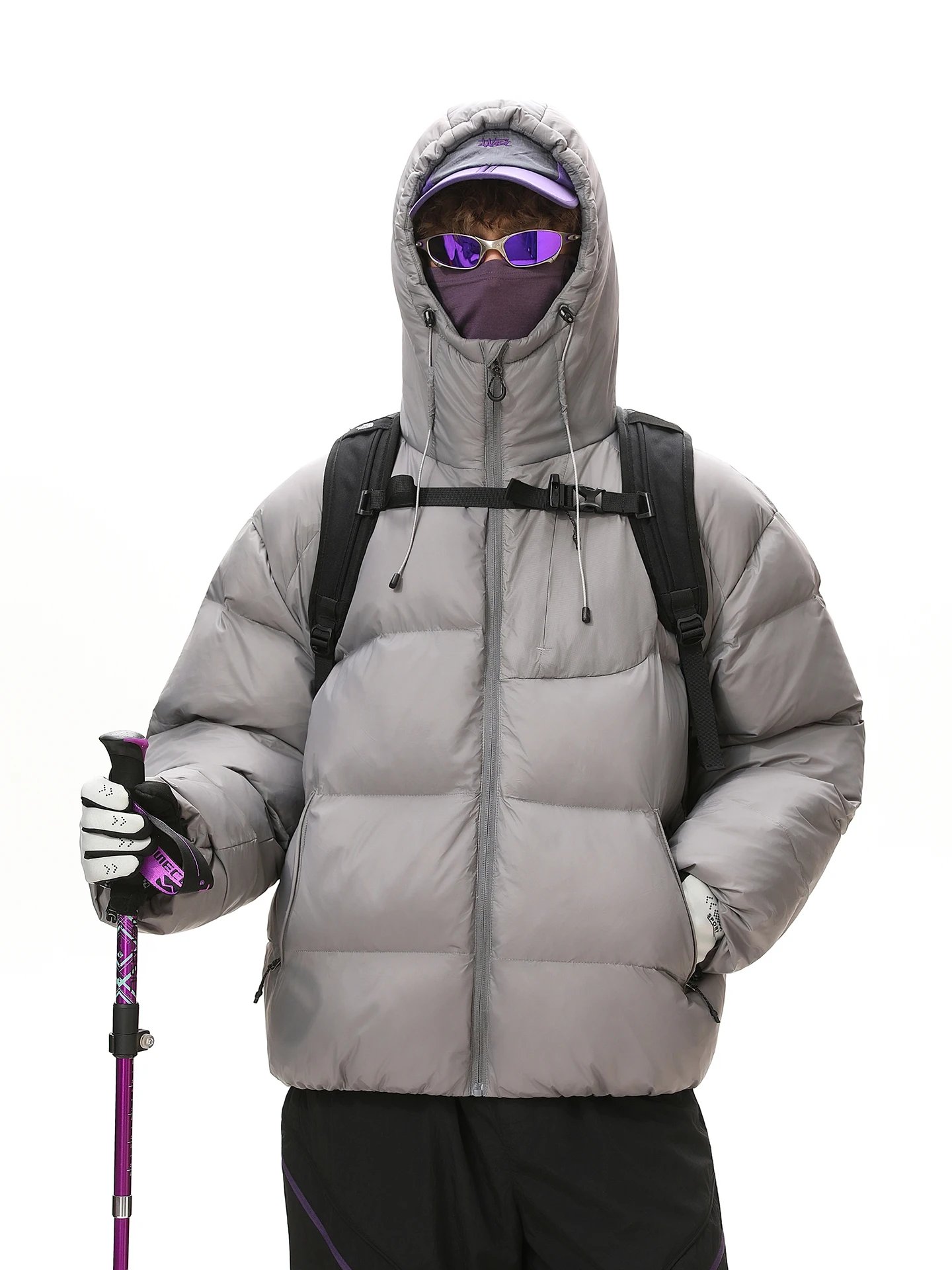 

Теплая водонепроницаемая уличная куртка с капюшоном из хлопка для мужчин и женщин, модный бренд Suonan, на молнии, цветная, длинная.