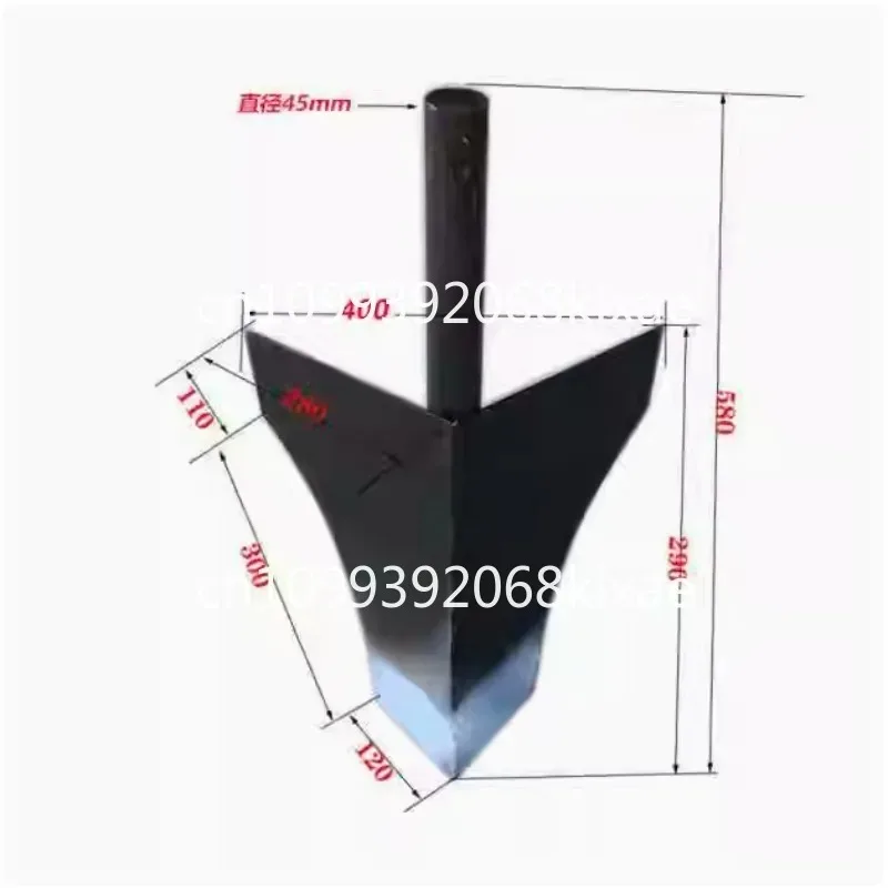 Hand tractor matching rotary tiller rear ridge plough 101 rotary tiller matching trencher