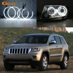 For JEEP GRAND CHEROKEE 2011 2012 2013 Excellent Ultra Bright CCFL Angel Eyes Halo Rings Kit Car Accessories