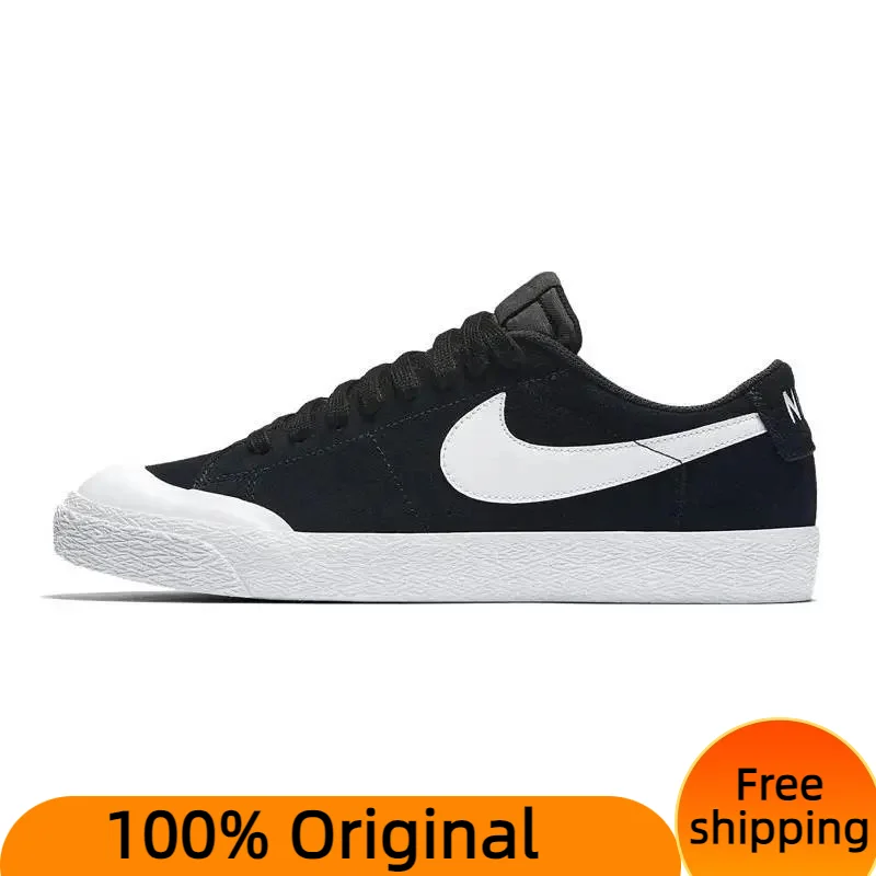 

Кроссовки Nike SB Zoom Blazer Low XT, черные, белые, 864348-019