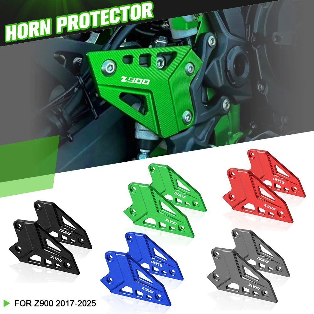 

Heel Protective Cover Guard Footrest Rear Heel Plates Guard Protector For Kawasaki Z900 Z 900 Z-900 2017-2022 2023 2024 2025