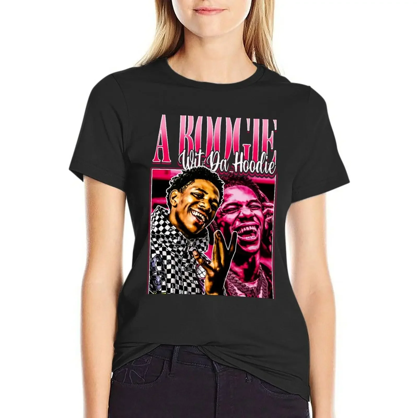 

A Boogie Wit Da Hoodie T-Shirt summer clothes quick-drying plus sizes plain Woman clothing