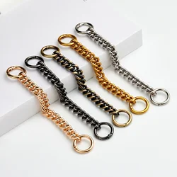 Bag Strap Extender DIY Handbag Purse Chain with Metal Buckles for Purses Handbags Wallet Clutch Shoulder Crossbody Bags