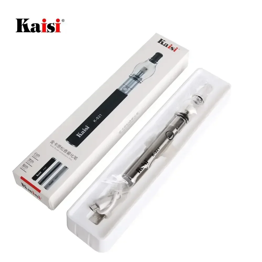 KAISI K-S21 Rosin Atomizer for Phone Repair No Need Soldering Iron Motherboard IC Short Circuit Detector Rosin Pen Phone Repair