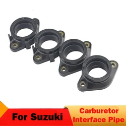 Motorcycle Carburetor Adapter Interface Inlet Intake Pipe For Suzuki GSF1250 Bandit 1250 GSF1250A GSF1250S GSF1250SA 13101-18H00