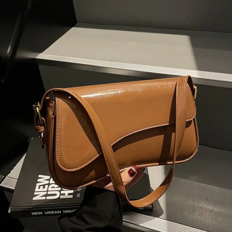 

Высококачественная роскошная брендовая женская сумка, кожаная элегантная известная дизайнерская стильная винтажная повседневная сумка с украшением ​