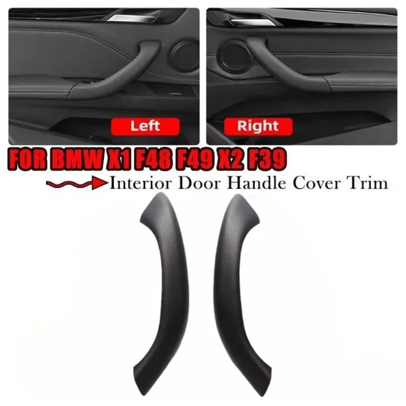 

2pcs Car Interior Handle Inner Door Armrest Panel Pull For BMW X1 X2 F48 F49 51417417513 High Quality Car Inner Door Handle