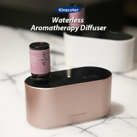 KINSCOTER Portable Waterless Aroma Diffuser Essential Oil Nebulizing Diffusion Machine for 10ml 20ml Oil Bottles with Bag