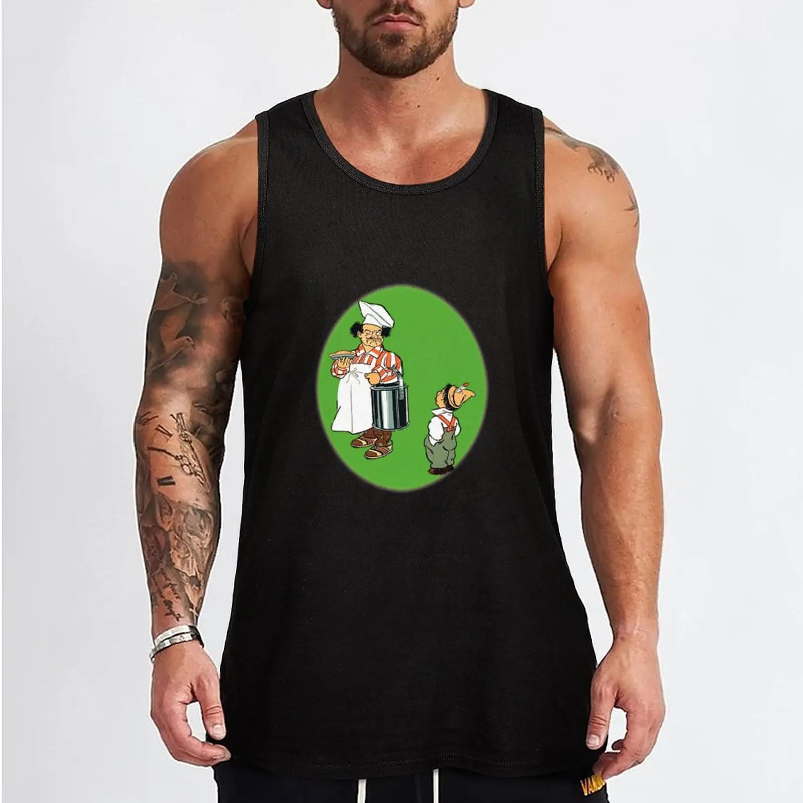 SIMPLE SIMON MET A PIEMAN GOING TO THE FAIR (#2) Tank Top t-shirt for men t shirts