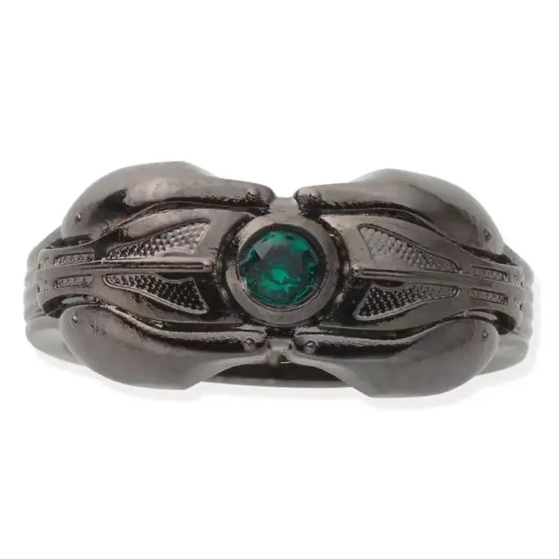 Kamen Rider Black Sun Shadow Moon Joint Electroplated Silver Jewelry Ring Ring Student Wearing Jewelry