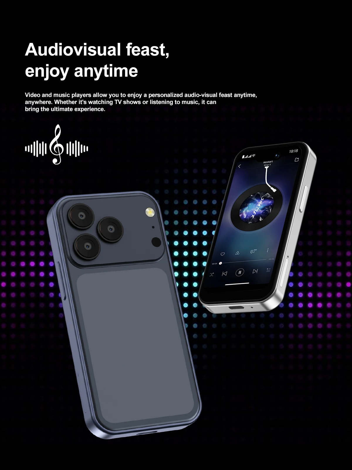 SERVO Mini Android Smartphone 3.75" HD Display 3G Dual SIM Face Unlock GPS Play Store Camera Unlocked Pocket Tiny Mobile Phone